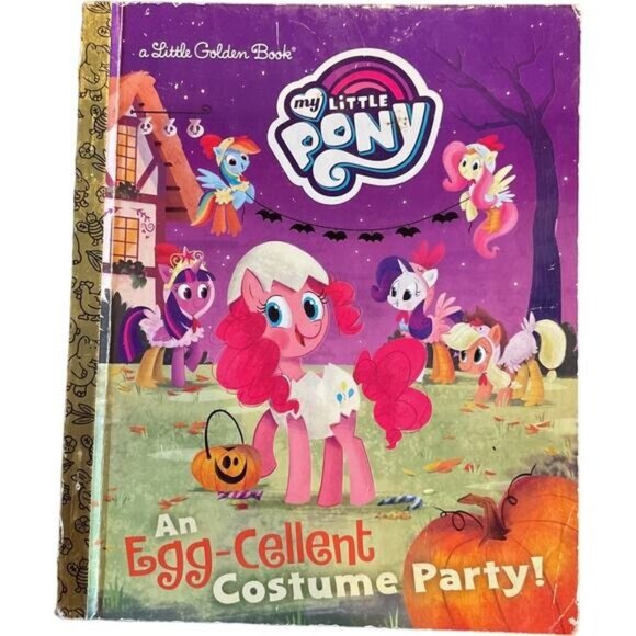 My Little Pony "An Egg-Cellent Costume Party" Little Golden Book - Picture 1 of 2